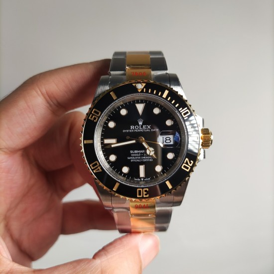 Rolex-Submariner 41mm 126613LN YG/SS 904L Steel VSF VS3235