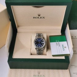Rolex-Datejust 126234 36mm Jub SS/SS Blue/Dia EWF(VSF) VS3235