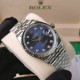 Rolex-Datejust 126234 36mm Jub SS/SS Blue/Dia EWF(VSF) VS3235