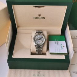 Rolex-Datejust 126234 36mm Jub SS/SS Silver/Rmn EWF(GDF) SH3235
