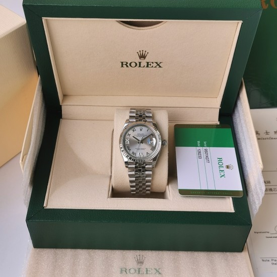 Rolex-Datejust 126234 36mm Jub SS/SS Silver/Rmn EWF(GDF) SH3235