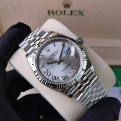 Rolex-Datejust 126234 36mm Jub SS/SS Silver/Rmn EWF(GDF) SH3235