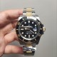 Rolex-Submariner 116613LN 904L YG/SS Black Dial CLEAN DD3135