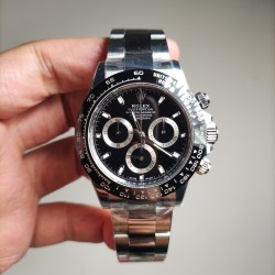 Rolex-Daytona 116500 40mm SS/SS Black Dial BTF DD4130
