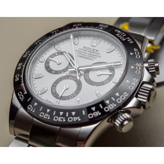 Rolex-Daytona 116500 SS/SS White Dial 904L BTF V2 SA4130
