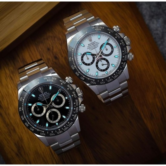 Rolex-Daytona 116500 SS/SS Black Dial 904L BTF V2 SA4130