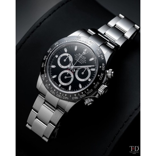 Rolex-Daytona 116500 SS/SS Black Dial 904L BTF V2 SA4130
