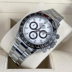 Rolex-Daytona 116500 SS/SS White Dial 904L BTF V2 SA4130