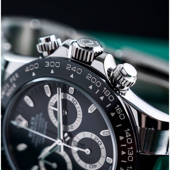 Rolex-Daytona 116500 SS/SS Black Dial 904L BTF V2 SA4130