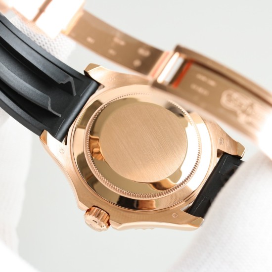 Rolex-Yacht-Master 126655 40mm RG/RU Black/Dot ARF VR3235(Tungsten Heavy Version)