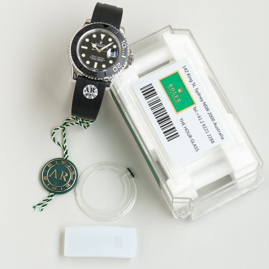 Rolex-Yacht-Master 226659 42mm SS/RU Black/Dot ARF VR3235(Tungsten Heavy Version)