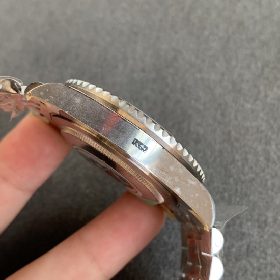 Rolex-GMT II 126710 Pepsi Jub 40mm SS/SS Black Clean V3 DD3285 Super Clone