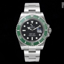Rolex-Submariner 126610LV 41MM 904L SS/SS Green Bezel MIF VR3235