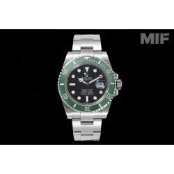 Rolex-Submariner 126610LV 41MM 904L SS/SS Green Bezel MIF VR3235