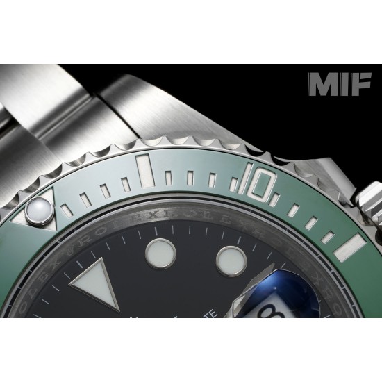 Rolex-Submariner 126610LV 41MM 904L SS/SS Green Bezel MIF VR3235