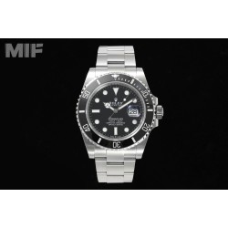 Rolex-Submariner 126610LN 41MM 904L SS/SS Black Bezel MIF VR3235
