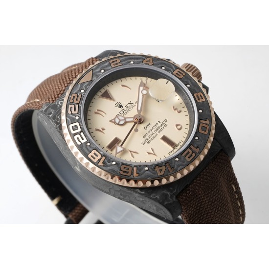 Rolex-GMT Master II DIW 40mm Num FC/NY Cream/Arab DIWF A3285