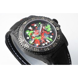 Rolex-GMT Master II DIW 40mm Num FC/NY Motley/Dot DIWF A3285