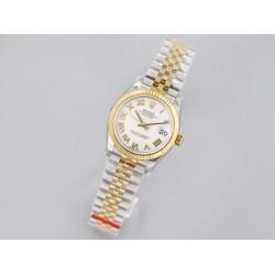 Rolex-Datejust 31mm 278273 SS/RG White/Rmn EWF MY8215