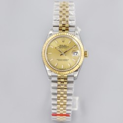 Rolex-Datejust 278273 31mm Jub YG/SS Yellow Gold Dial EWF A2824