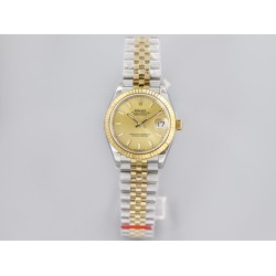 Rolex-Datejust 278273 31mm Jub YG/SS Yellow Gold Dial EWF A2824