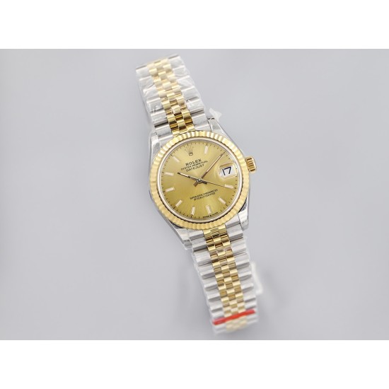 Rolex-Datejust 278273 31mm Jub YG/SS Yellow Gold Dial EWF A2824
