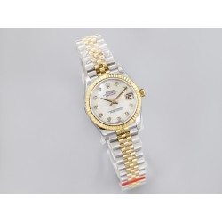 Rolex-Datejust 31mm 278273 YG/SS Silver/Dia EWF MY8215