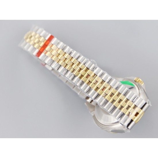 Rolex-Datejust 178313 31mm Jub YG/SS Green/Dia EWF A2824