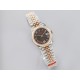 Rolex-Datejust Ladies 31mm Jubilee RG/SS Brown/Rmn EWF A2671