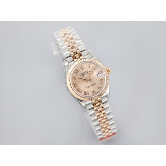 Rolex-Datejust 278271 31mm Jub RG/SS Rose Gold Dial EWF A2824