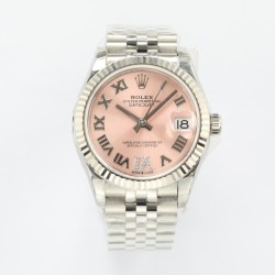 Rolex-Datejust 278274 31mm Jub SS/SS Pink/Rmn EWF A2824