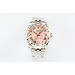 Rolex-Datejust 278274 31mm Jub SS/SS Pink/Rmn EWF A2824