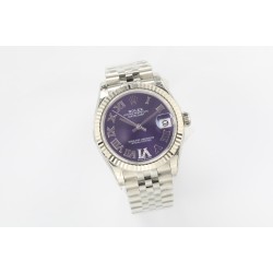 Rolex-Datejust 278274 31mm Jub SS/SS Purple/Rmn EWF A2824