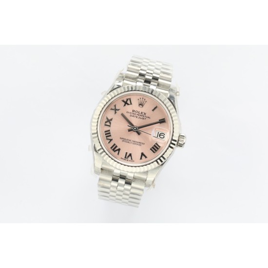 Rolex-Datejust 31mm 278274 SS/SS Pink/Rmn EWF MY8215