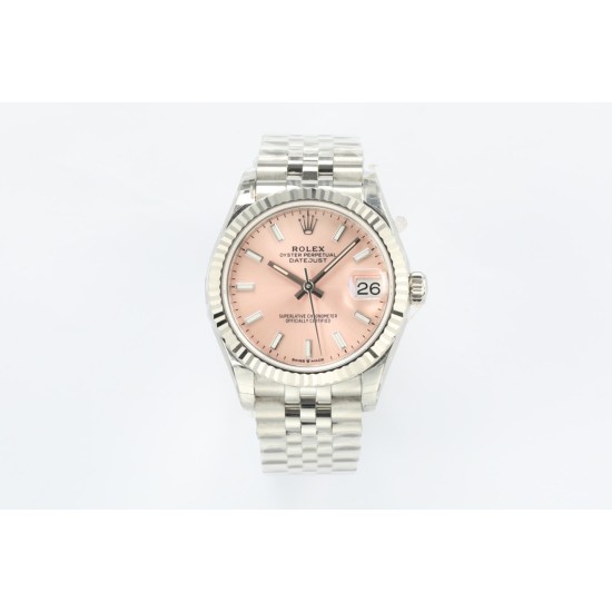 Rolex-Datejust 278274 31mm Jub SS/SS Pink/Stk EWF A2236