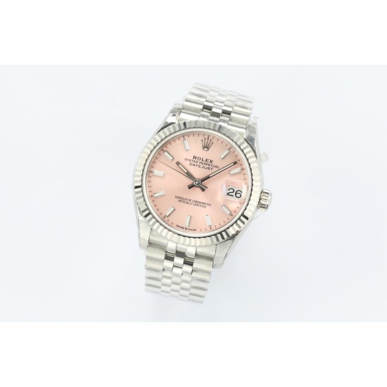 Rolex-Datejust 278274 31mm Jub SS/SS Pink/Stk EWF A2236