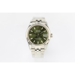 Rolex-Datejust 278274 31mm Jub SS/SS Green/Stk EWF A2824