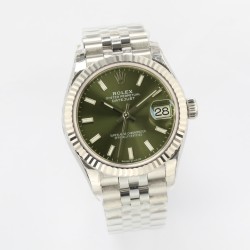 Rolex-Datejust 278274 31mm Jub SS/SS Green/Stk EWF A2824
