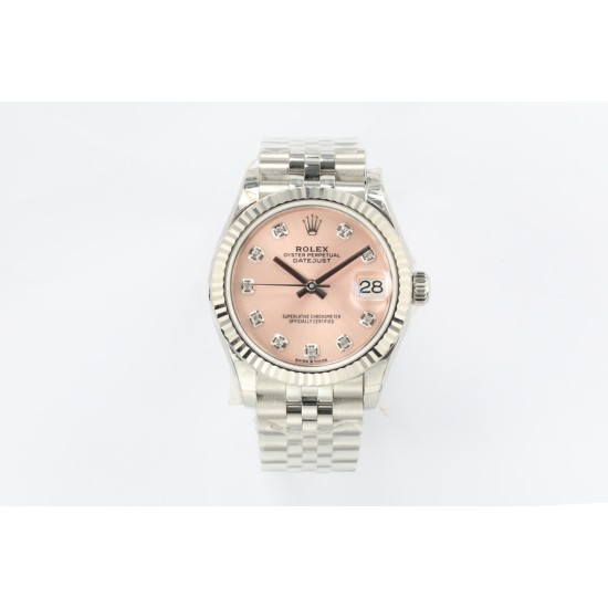 Rolex-Datejust 278274 31mm Jub SS/SS Pink/Dia EWF A2824