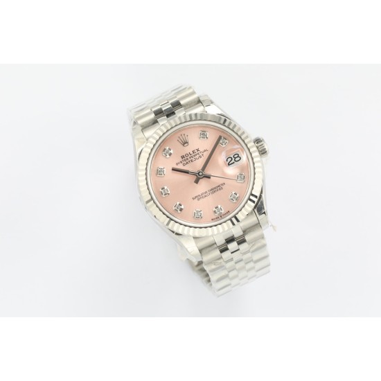 Rolex-Datejust 278274 31mm Jub SS/SS Pink/Dia EWF A2824