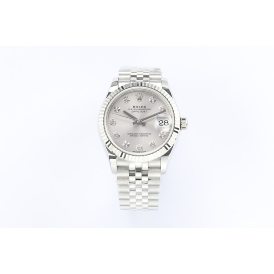 Rolex-Datejust 31mm 278274 SS/SS Silver/Dia EWF MY8215
