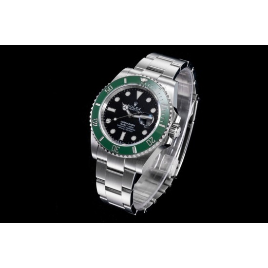 Rolex-Submariner 126610LV Starbucks 41mm SS/SS Black Dial RF VR3235