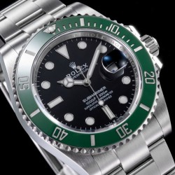 Rolex-Submariner 126610LV Starbucks 41mm SS/SS Black Dial RF VR3235