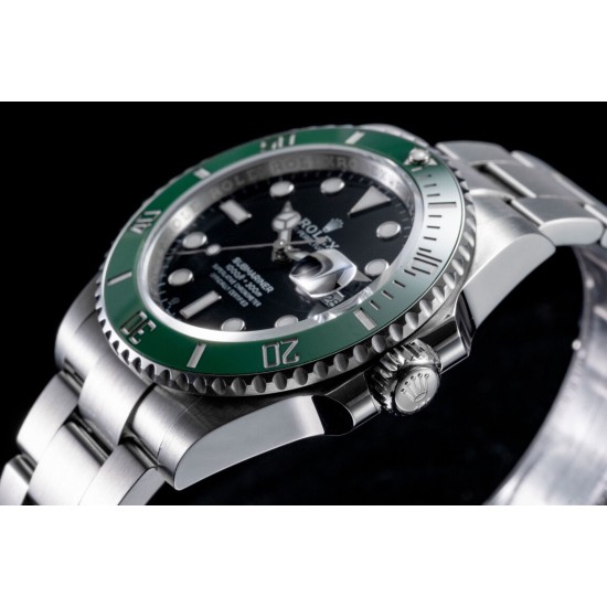 Rolex-Submariner 126610LV Starbucks 41mm SS/SS Black Dial RF VR3235