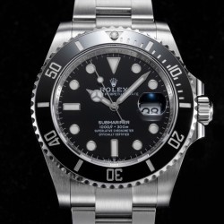 Rolex-Submariner 126610LN 41mm SS/SS Black Bezel RF VR3235