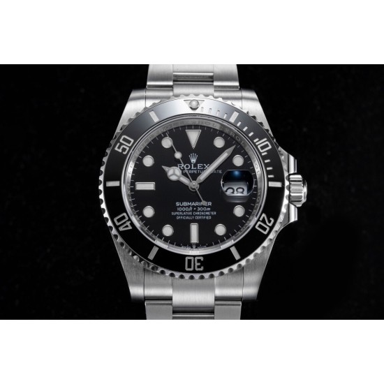 Rolex-Submariner 126610LN 41mm SS/SS Black Bezel RF VR3235
