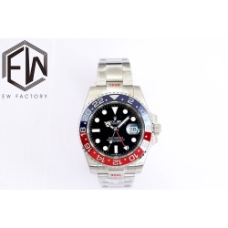 Rolex-GMT Master II 126710 Pepsi 40mm Oys SS/SS Red/Blue EWF V2 VR3285