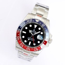 Rolex-GMT Master II 126710 Pepsi 40mm Oys SS/SS Red/Blue EWF V2 VR3285