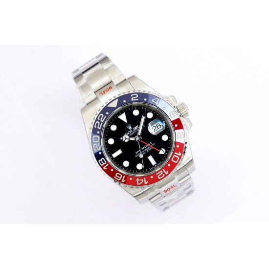 Rolex-GMT Master II 126710 Pepsi 40mm Oys SS/SS Red/Blue EWF V2 VR3285