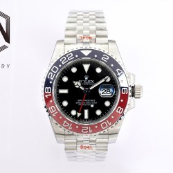 Rolex-GMT Master II 126710 Pepsi 40mm Jub SS/SS Red/Blue EWF V2 VR3285